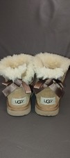 Ugg Girls Chestnut Bailey Bow Boots UK Size 9 (Kids)