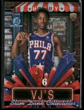 2025-26 Bowman Basketball Hobby Stars VJ Edgecombe #HS-8 Refractor RC Rookie