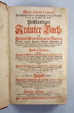Vollständiges Kräuter-Buch, und künstliche Conterfeyungen der Bäumen, Stauden, H