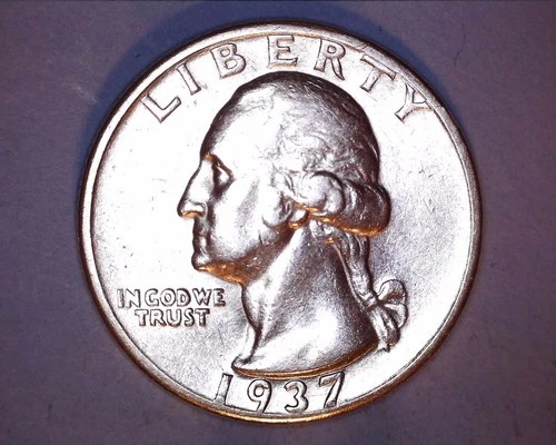 1937-D Washington Quarter  XF/AU **324-6