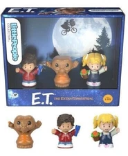 WB Fisher Price Little People Collector E.T. 3 Pack Figures