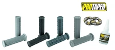 ProTaper Single Density 1/2 Full Waffle ATV Bar Grips - ADD GLUE/BLISTER BUSTERS