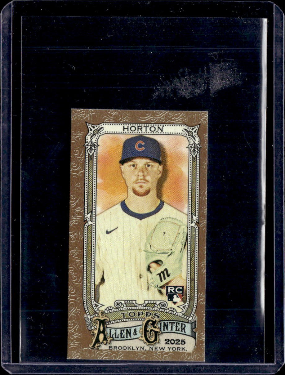 2025 Topps Allen & Ginter #24 Cade Horton Mini Gold Border