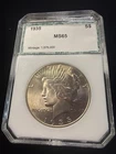 1935 Peace Silver Dollar $1