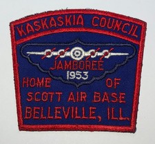 1953 National Jamboree  Kaskaskia Council Illinois JCP JSP Boy Scout FD1