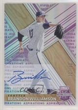 2019 Elite Extra Edition Aspirations Purple /100 Brandon Williamson #59 Auto 1u6