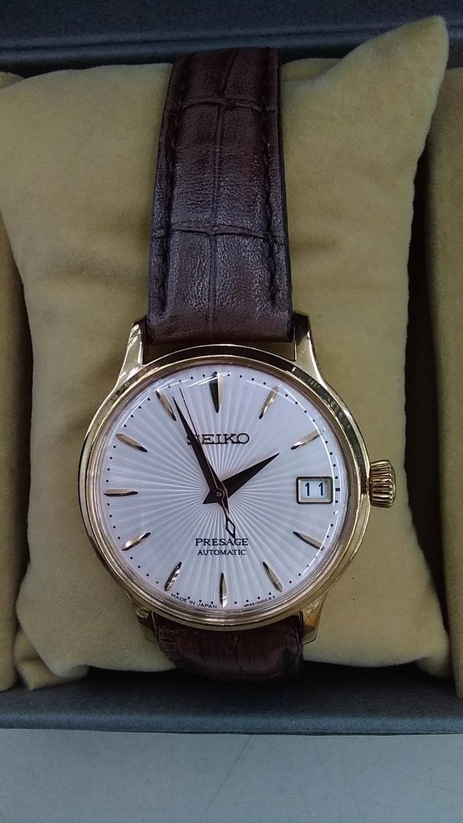 SEIKO 4R35-02T0 PRESAGE Wristwatch Authentic Works Women