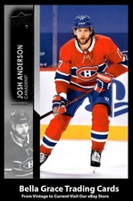 2021-22 Upper Deck Josh Anderson #95 Montreal Canadiens NHL Hockey 