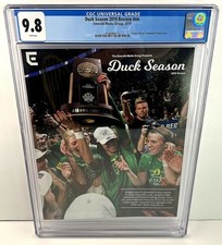 SABRINA IONESCU SATOU SABALLY CGC 9.8 2019 OREGON DUCK SEASON REVIEW MAG  1 of 1