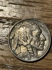 1935 P United States Buffalo Nickel 5 Cent - AU Details, Full Horn