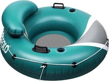 Pool Float Adult River Tubes Floating Heavy Duty 53" Inflatable Float Tube 