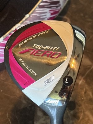 TOP-FLITE Aero 3W  3-Wood Blue G Graphite Rebound Shaft RH Right With Cover