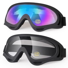 ATV Goggles Dirt Bike Goggles Motorcycle Motocross Goggles Riding Off-Road Go...