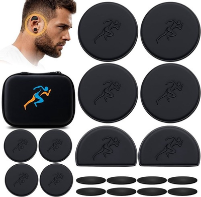#ad Cauliflower Ear magnet Set: 10 Magnets 8 Compression Reduction Discs Keloids NIB $33.29