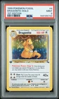 1999 POKEMON FOSSIL 1ST EDITION #4 DRAGONITE-HOLO PSA 9