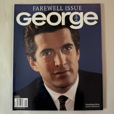 George Magazine Final Farewell Issue May 2001...