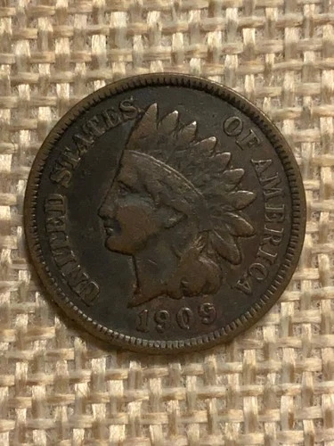 1909 Indian Head Cent Fine #1