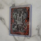 2022 Panini Prizm Draft Picks Basketball Choice Tiger Stripe Clyde Drexler #9