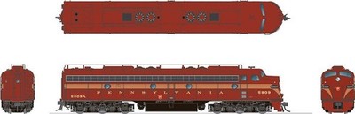 HO EMD E8A (DC/DCC/Sound): Pennsylvania - 5 Stripe Scheme: #5896