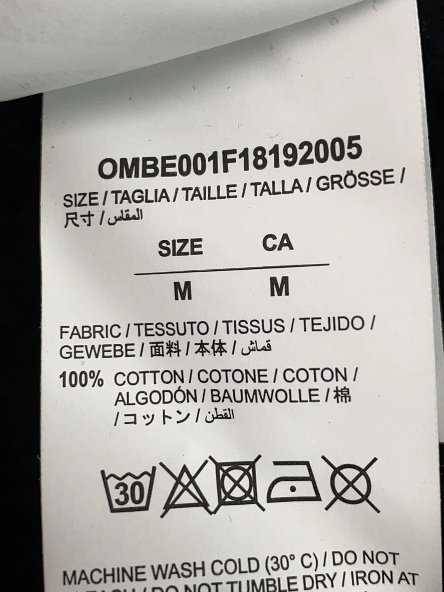 OFF WHITE Felpa con cappuccio zip OFFWHITE nera M usata