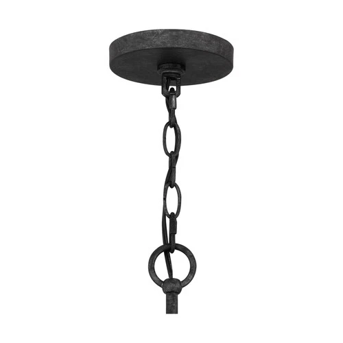 Quoizel QOP5336 Lariat 3 Light 21"W Pendant - Old Black Finish - Picture 5 of 9