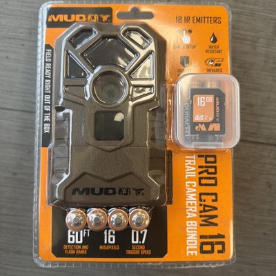 MUDDY Pro Cam 16 Trail Camera Bundle