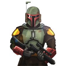 SW Boba Fett Weatherproof Anime Sticker 6" Car Decal D7