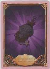 Hazbin Hotel Trading Card PINK FOIL 2nd edition Shrunken Head 38/50 UNCOMMON