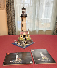 Lego Ideas Motorized Lighthouse 21335 W/ Instructions, Used 100% Complete No Box