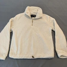 BSP Better Sports Performance Pullover Women’s Large Sherpa Fleece Quarter Zip