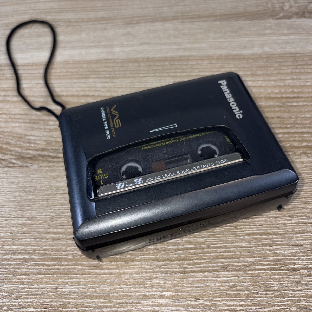 Panasonic RQ-L317 VAS Voice Activated Cassette Player Recorder