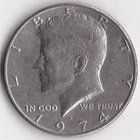1974-D Kennedy Half Dollar 50c