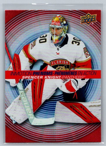 Spencer Knight #PM-17 2022 Upper Deck Tim Hortons InMotion Phenoms card