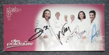 B791 Die Paldauer Autogrammkarte original signiert