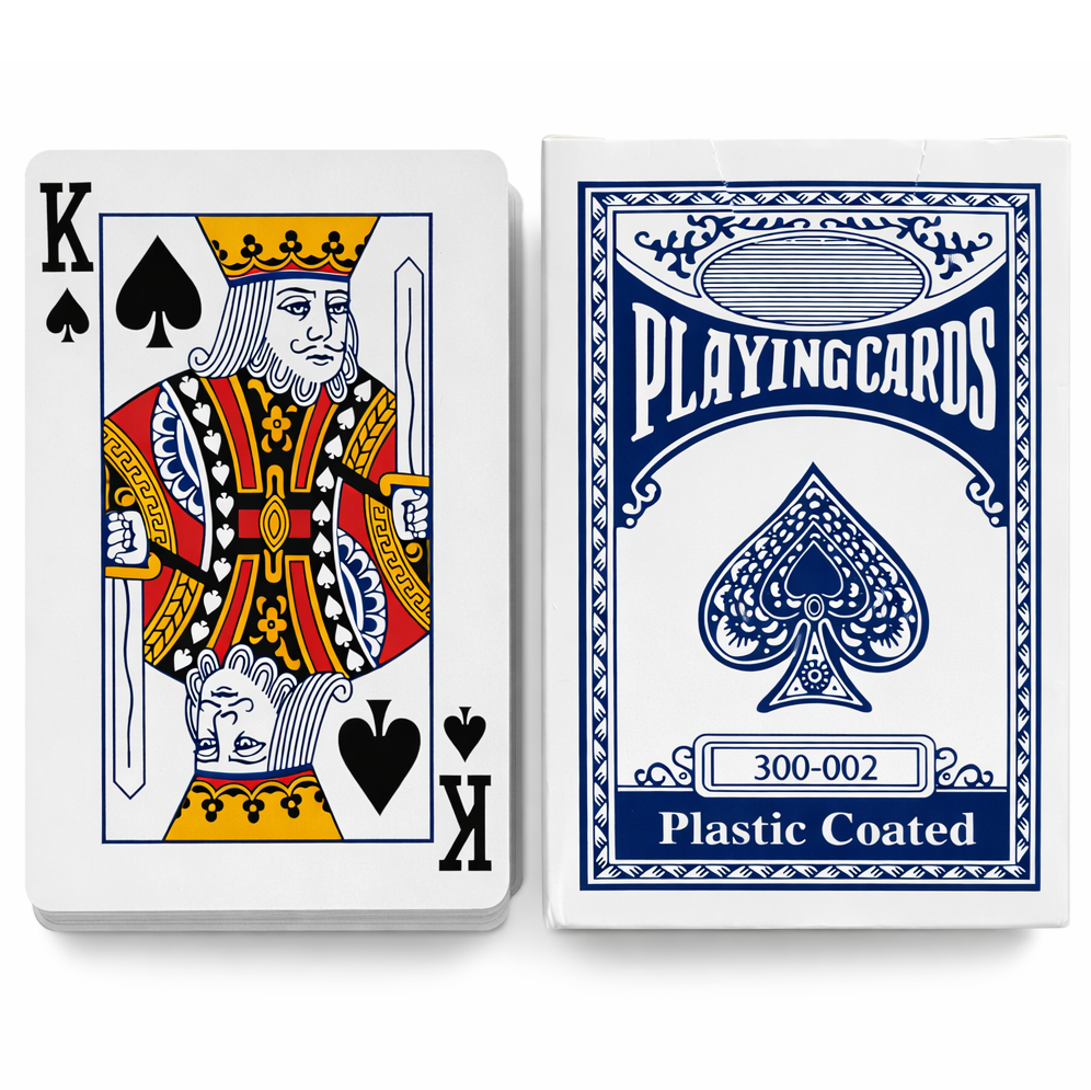 Playing Cards 1-24 Packs Deck of Quality Plastic Coated