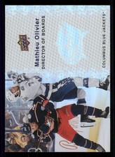 2023-24 Upper Deck Director of Boards #DB6 Mathieu Olivier