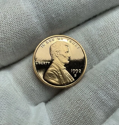 1992 S LINCOLN CENT GEM DCAM PROOF from PROOF Set  P116