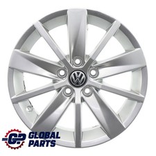 Volkswagen Polo 6C Silberne Leichtmetallfelge Alufelge 15" 6J ET:40 6C0601025