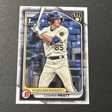 2024 Bowman #BP-137 Cooper Pratt Prospects Milwaukee Brewers