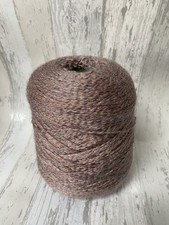 Vintage “Winder” Mink Brown Cone Acrylic Wool 540g Machine Knitting