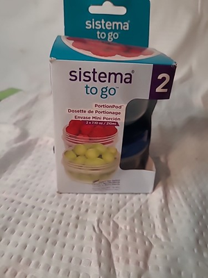 #ad Sistema 210ml Portion Pod To Go 2 Pack 2 X 210 Ml $13.39