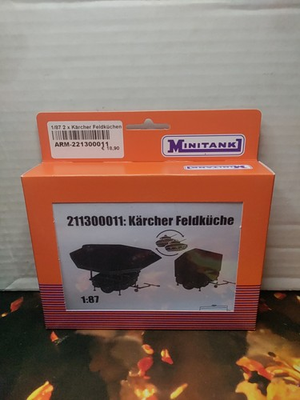 #ad Roco Minitanks 1 87 Karcher Feldkuche $38.99