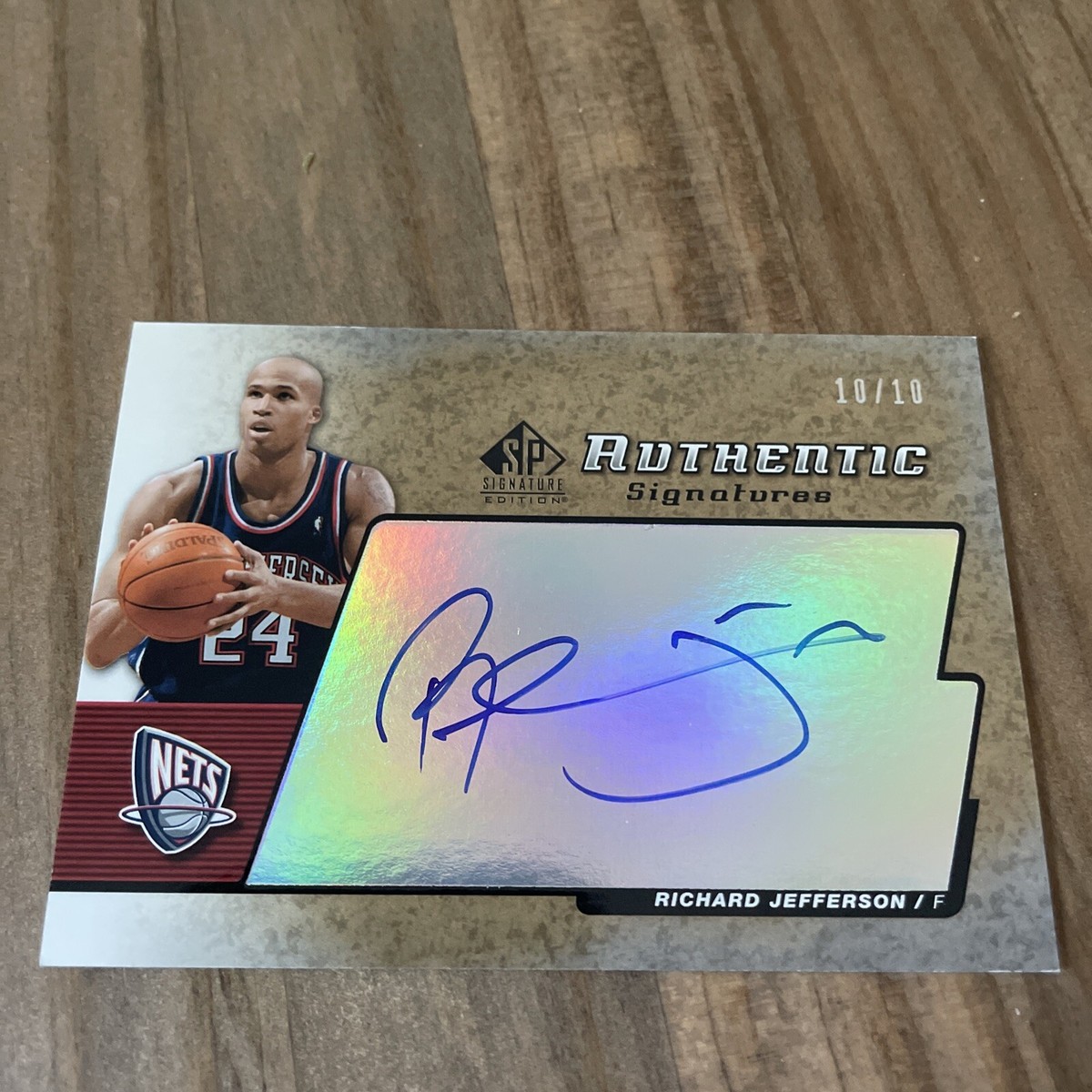 Richard Jefferson 2004-05 SP Game Used Authentic Patches 