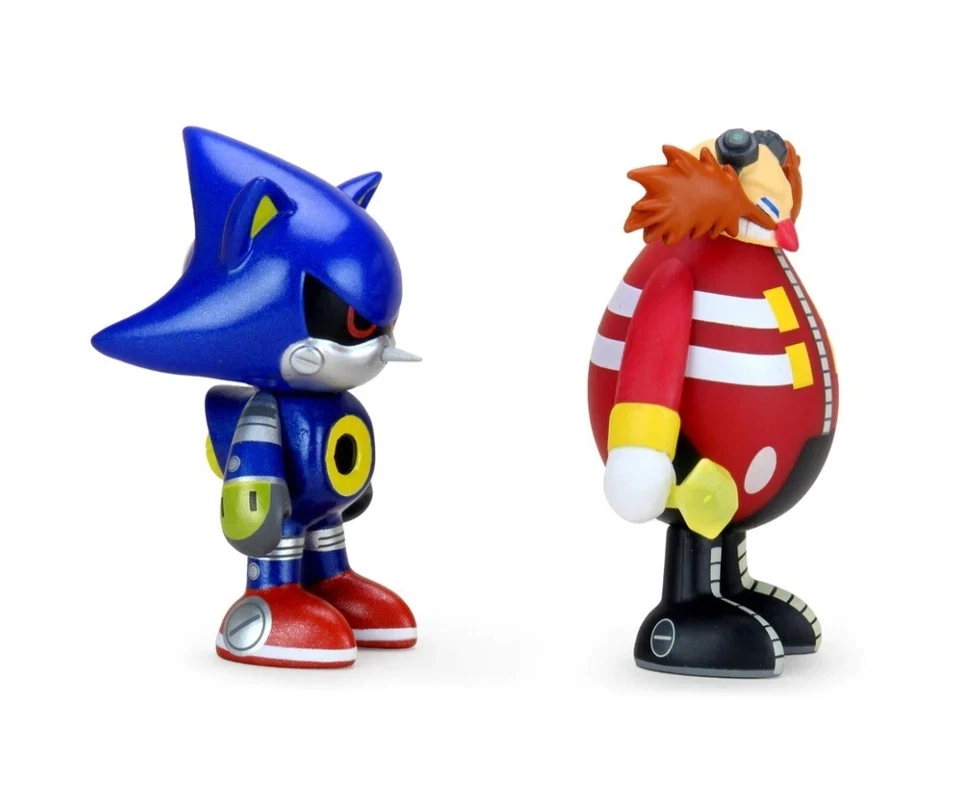  Kidrobot Sonic the Hedgehog Vinyl Mini Series: Metal Sonic + Dr. Eggman.. NEW  - Image 3 of 4