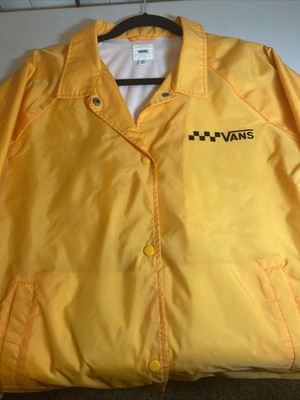 yellow vans windbreaker