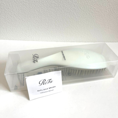 ReFa AILE Hair Brush Pearl White Scalp & Hair Care Japan NEW