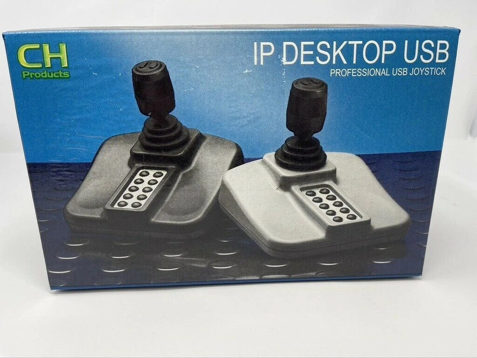 NEW Apem CH Products IPD Desktop USB PTZ Controller Joystick CCTV 12 Butt 3 Axis - Image 2 of 4