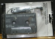 Universal Stereo Car Audio Cassette Adapter - New on Card - Greenbrier