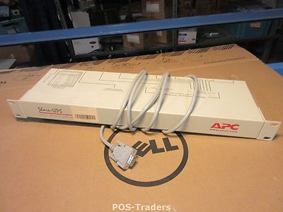 APC AP9207 8-Port Share UPS Rackmount Remote Management Interface Expander USV