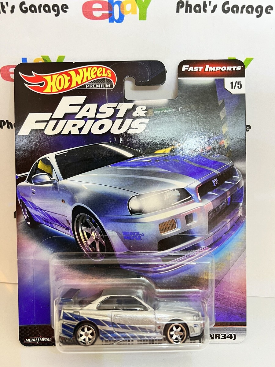 レア HW 日産スカイラインGT-R BNR34 Fast & Furious Amazon.co.jp: ホットウィール(Hot Wheels) ワイルド・スピード